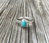 Sølvring - Amazonitt