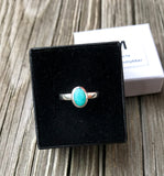 Sølvring - Amazonitt