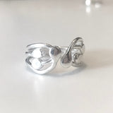 Sølvring - "Ormebol"