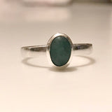 Sølvring - Aventurin Kvarts