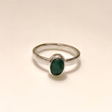 Sølvring - Aventurin Kvarts