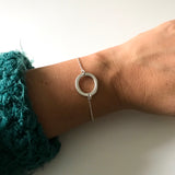 Rund (lite) - smykke og armbånd i sølv