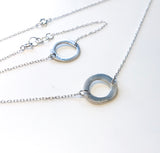 Rund (lite) - smykke og armbånd i sølv