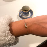 Sløyfe - armbånd i sølv