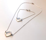 Kvadraturen - smykke og armbånd i sølv