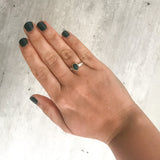 Sølvring - Aventurin Kvarts