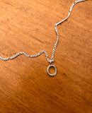 Enkel Oval - Sølvsmykke