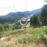 Rund (lite) - smykke og armbånd i sølv