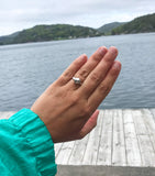 Sølvring - Sølvkule