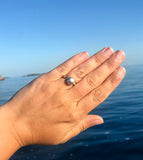 Sølvring - Sølvkule