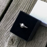 Sølvring - Sølvkule