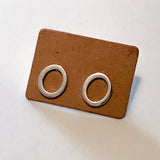 Sølvøredobber - Oval