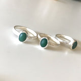 Sølvring - Aventurin Kvarts