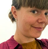 Sølvøredobber - Oval