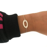 Oval - smykke og armbånd i sølv