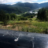 Håndlaget sølvsmykke. Design: Fred