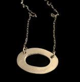 Oval - smykke og armbånd i sølv